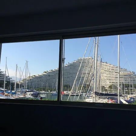 Marina Beach Boats View Villeneuve-Loubet